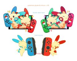 minun from nintendo switch