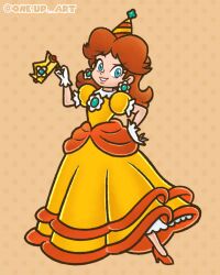 princess daisy from super mario bros.