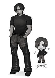 leon s. kennedy from resident evil by zombiyh