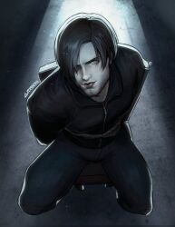 leon s. kennedy from resident evil by zombiyh