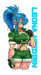 leona heidern from the king of fighters