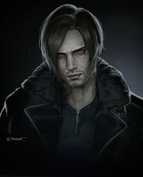 leon s. kennedy from resident evil by zombiyh