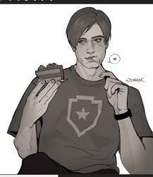 leon s. kennedy from resident evil by zombiyh