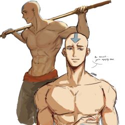 aang from avatar: aang the last airbender