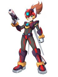 axl (mega man) from mega man (series) by uta guipiy