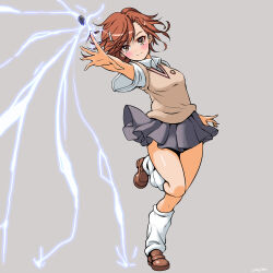 misaka mikoto from toaru kagaku no railgun by bara (totocos)