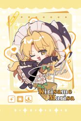 kirisame marisa from forbidden scrollery by hysteria