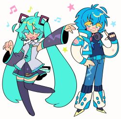 hatsune miku from dramatical murder by jack0ran