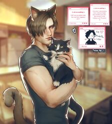 leon s. kennedy from resident evil by zombiyh