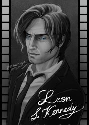 leon s. kennedy from resident evil by parawasper