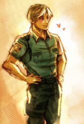 leon s. kennedy from resident evil by parawasper