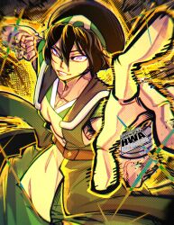 toph beifong from avatar: aang the last airbender
