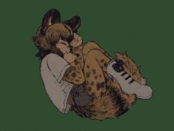 african wild dog (kemono friends) from kemono friends