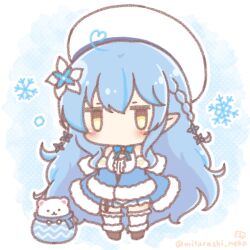 daifuku (yukihana lamy) from hololive by mitarashi neko