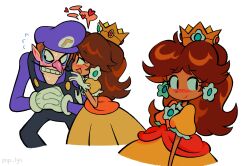 princess daisy from super mario bros. by poppy (p0ply)