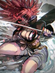 baiken from guilty gear by yohane shimizu