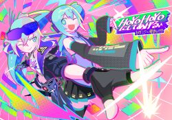 hatsune miku from honkai: star rail by ohajiki-hko