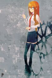 makise kurisu from science adventure by huke