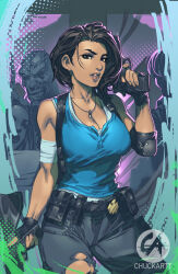 jill valentine from resident evil by chuck pires