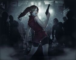 claire redfield from resident evil by zombiyh