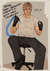 leon s. kennedy from resident evil