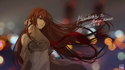 makise kurisu from science adventure