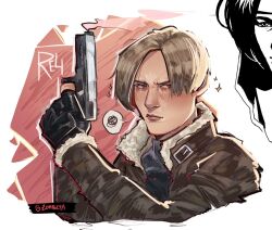 leon s. kennedy from resident evil by zombiyh