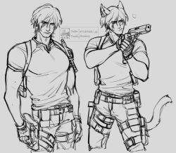 leon s. kennedy from resident evil by tianhai03