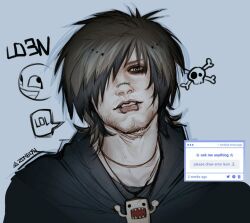 domo-kun from resident evil by zombiyh