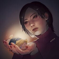 ada wong from resident evil by zombiyh