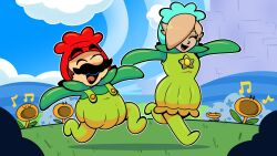 mario from super mario bros.