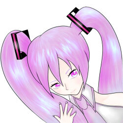 hatsune miku from vocaloid