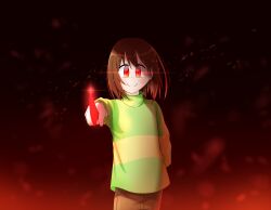 chara (undertale) from undertale by farhanmelukis