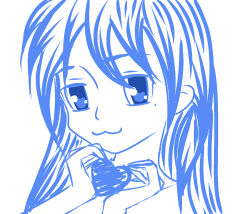izumi konata from lucky star