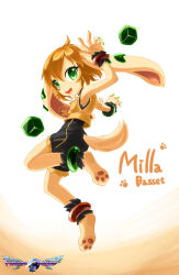 milla basset from freedom planet
