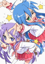 hiiragi kagami from lucky star by shinshin (ssnsn oekaki)