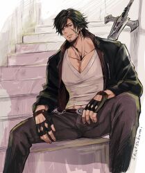 clive rosfield from dissidia final fantasy by sakurai shushushu