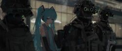 hatsune miku from vocaloid