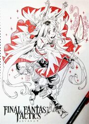 viera from final fantasy by poch4n