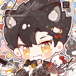 hello kitty (character) from haikyuu!! by bai gui hua zi