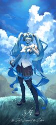 hatsune miku from vocaloid