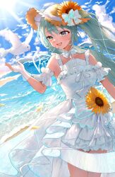 hatsune miku from magical mirai (vocaloid)