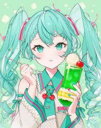 hatsune miku from vocaloid