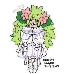 shaymin from pokemon by harurie