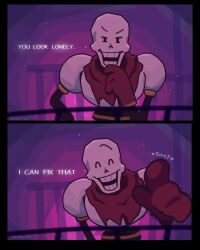 papyrus (undertale) from blade runner (series) by candyyoo