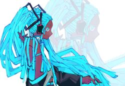 hatsune miku from vocaloid