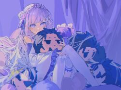 emilia (re:zero) from re:zero kara hajimeru isekai seikatsu