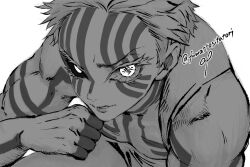 akaza (kimetsu no yaiba) from kimetsu no yaiba