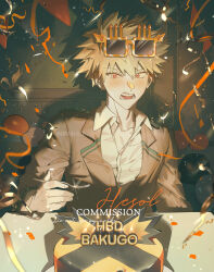 bakugou katsuki from boku no hero academia