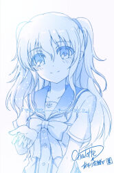 tomori nao from charlotte (anime) by tazu